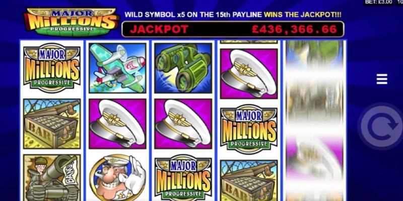 Giới thiệu sơ lược về Major Millions nổ hũ